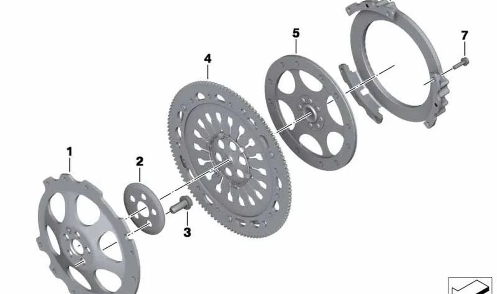 Tornillo hexagonal interior M6x20 OEM 21212332469 para motos BMW R1200GS, R1200RT, R1200R, R1100S, R1150GS, R nineT... y más. Original BMW Motorrad.