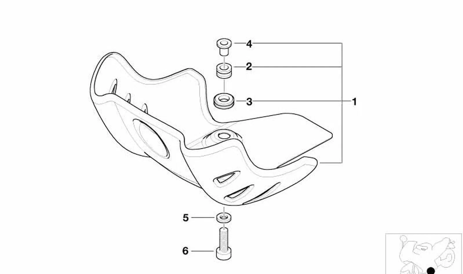 Tornillo ISA con arandela OEM 07129906803 para motos BMW R1200GS, F850GS, S1000RR... y más. Original BMW Motorrad. - Image 4