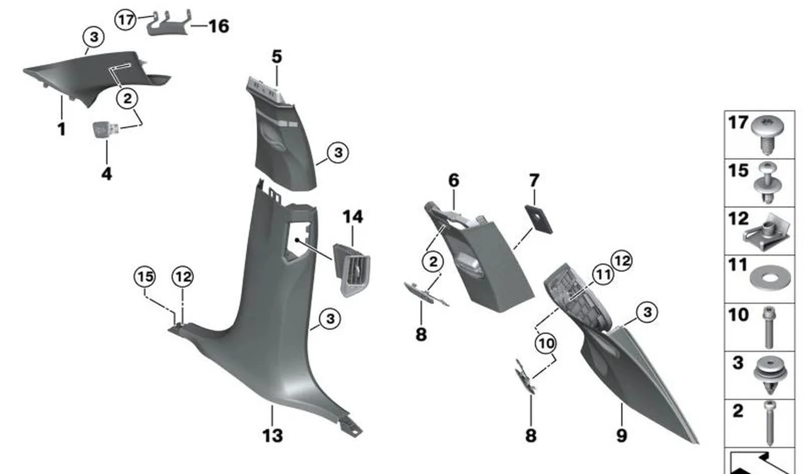 Tornillo ISA M6x35mm OEM 07129903751 para motos BMW R 1200 C, R 1200 CL, R 850 C... y más. Original BMW Motorrad.