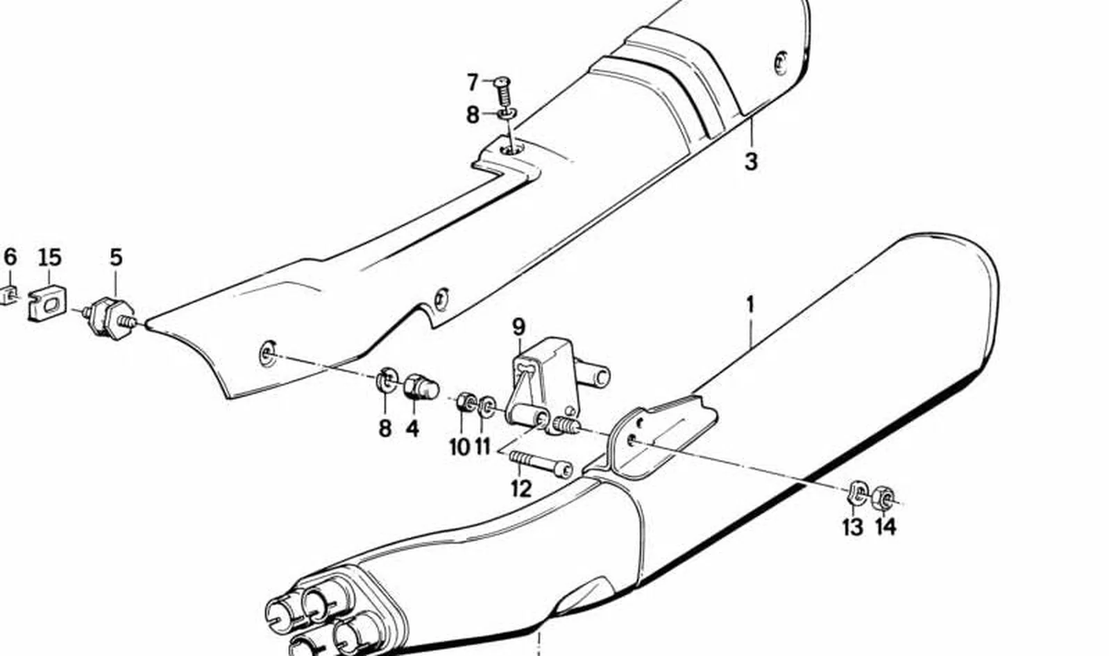 Tuerca cuadrada M6 OEM 18121451805 para BMW K75, K100, K100 RS, K100 LT... y más. Original BMW Motorrad. - Image 4