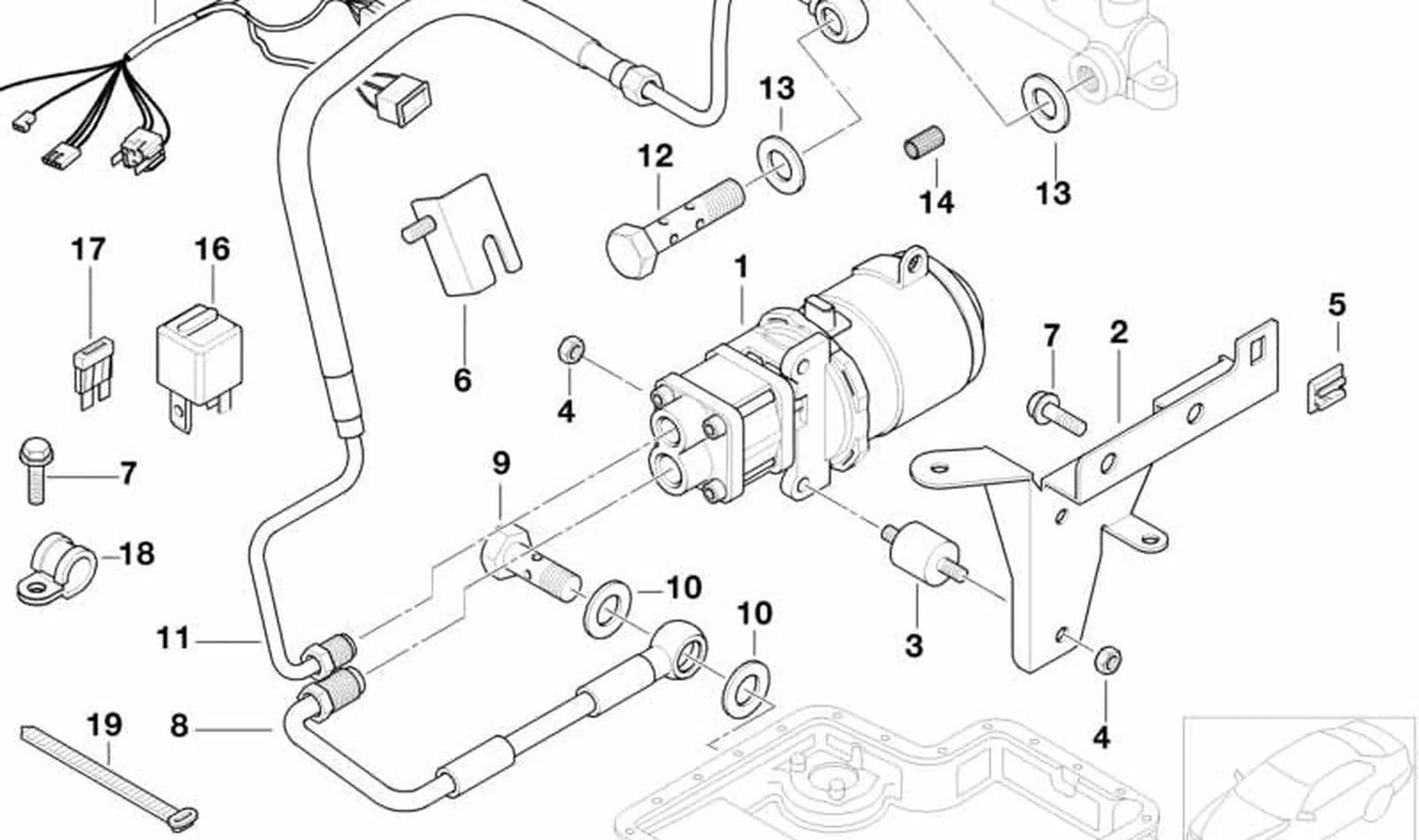 Tuerca hexagonal OEM 07129904882 para BMW R1200GS, F800GS, K1200S, MINI R50, X5 E53 y más. Original BMW y MINI. - Image 6