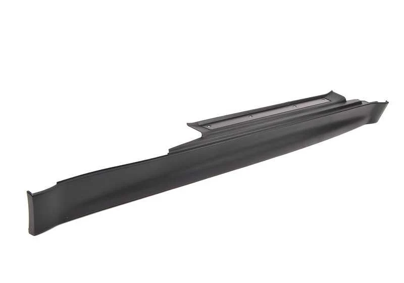 Umbral lateral derecho negro OEM 51711491056 para MINI R50, R53. Original MINI.