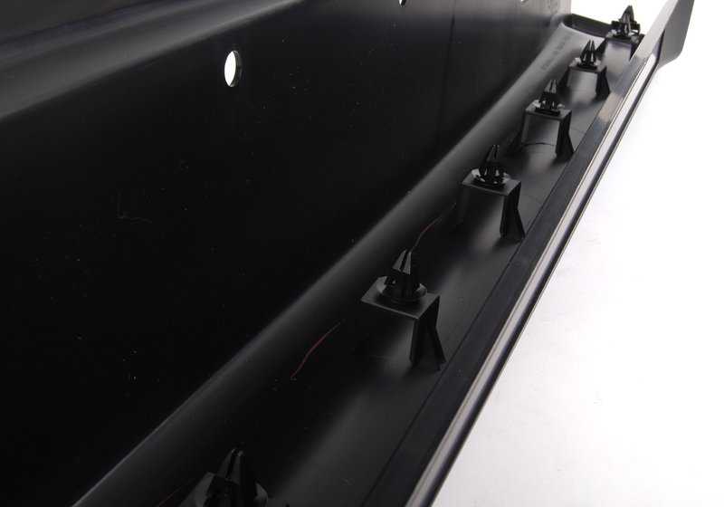 Umbral lateral derecho negro OEM 51711491056 para MINI R50, R53. Original MINI. - Image 6