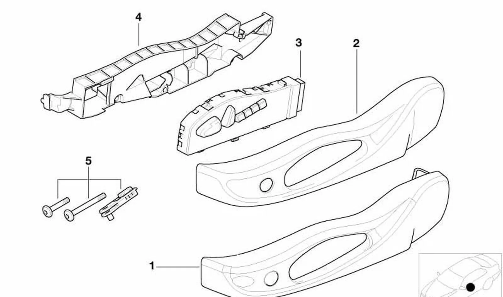 Unidad de accionamiento derecha OEM 61308099074 para BMW E46, E63, X3 E83, X5 E53, Z4 E85... y más. Original BMW. - Image 7